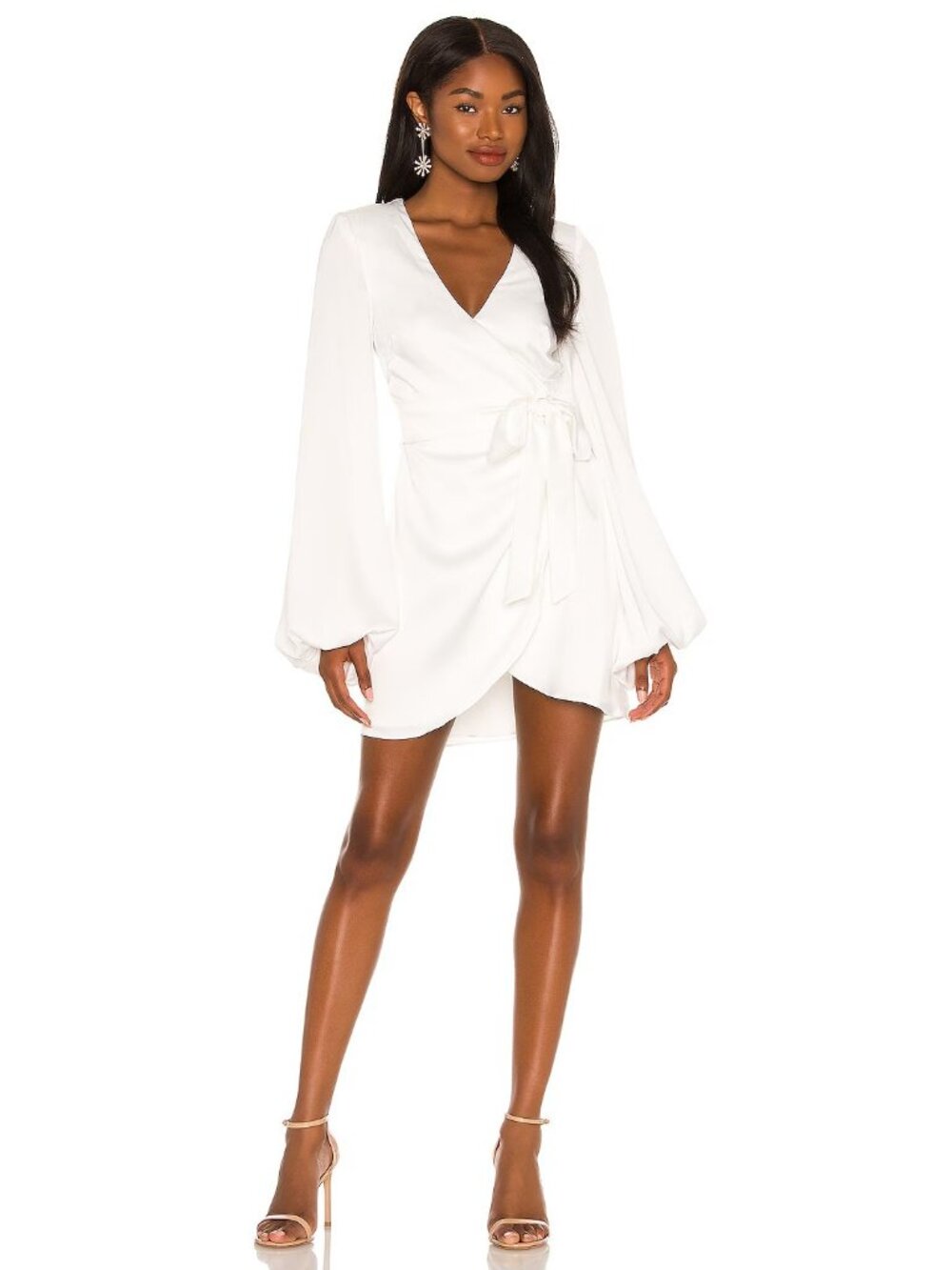 Nookie Stella Mini Dress in Ivory